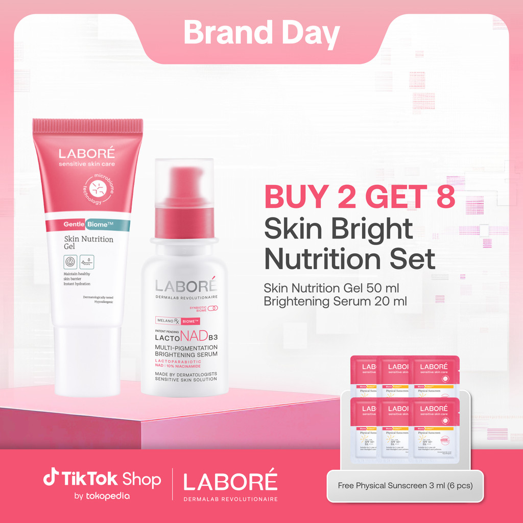 LABORE Skin Bright Nutrition Set - LABORE Multi-Pigmentation Brightening Serum 20 ml | LABORE Skin N