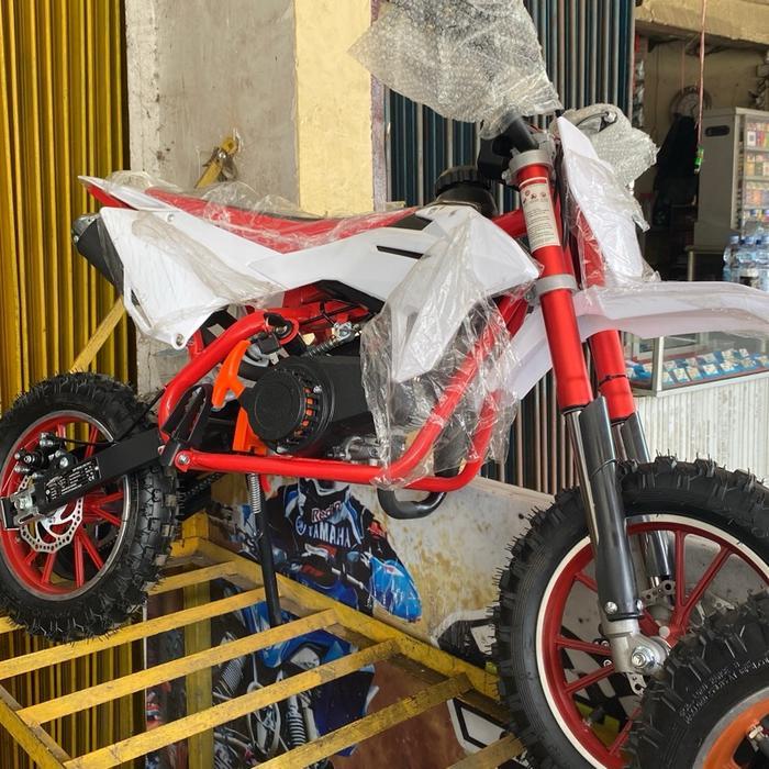Trail mini 50cc,2tak metik cocok buat anak usia 6tahun Sepeda