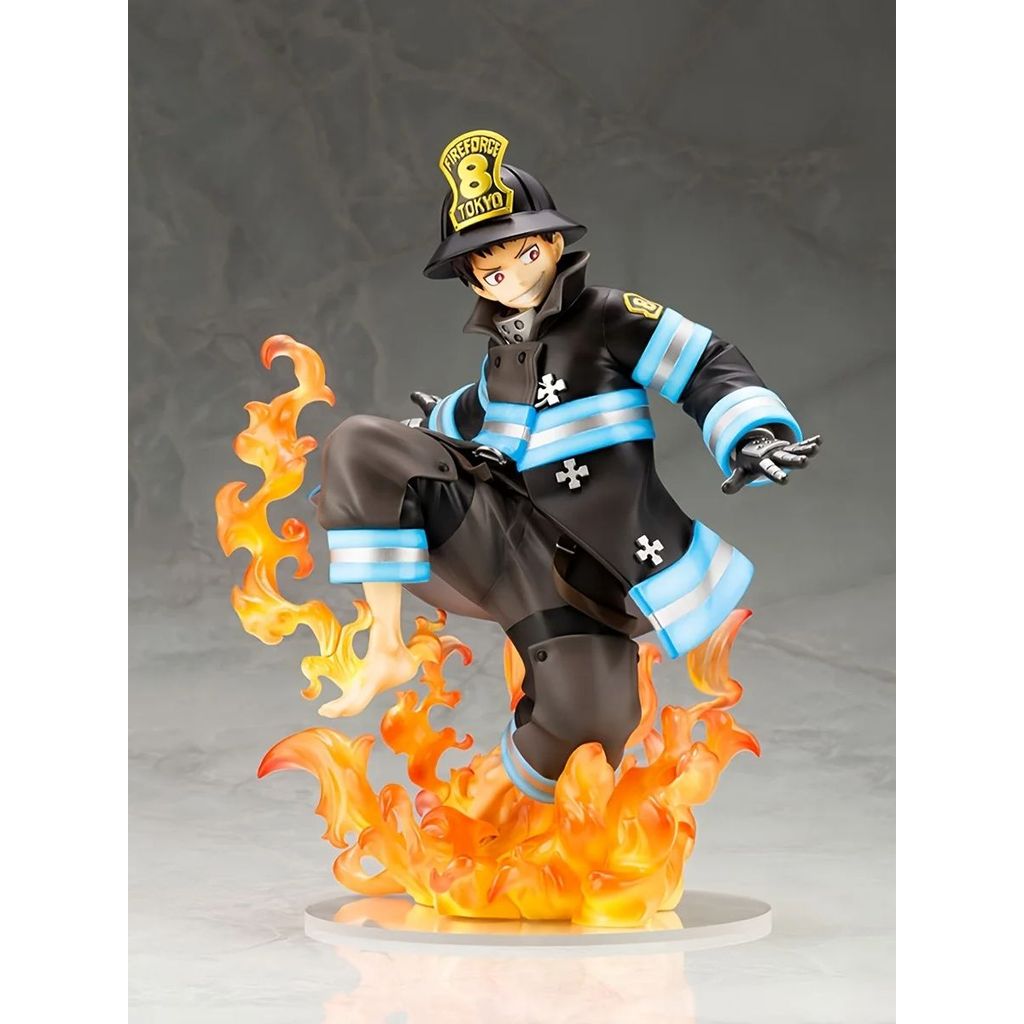 Enen no Shouboutai (Fire Force) Shinra Anime Character Statue Model Collectible Figure Toy Decoratio