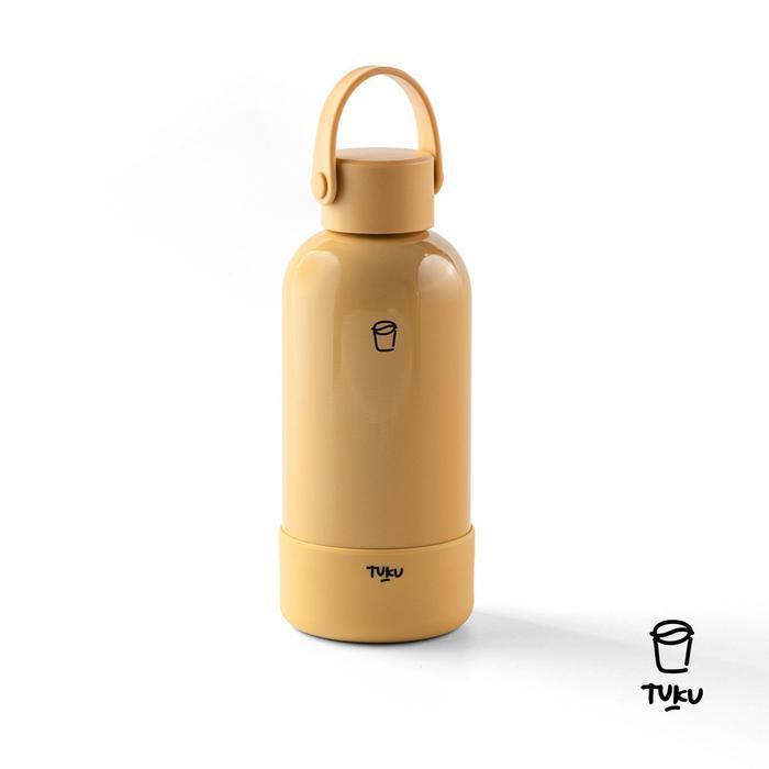 Tumbler Stainless Handle TUKU 350ml - Coklat