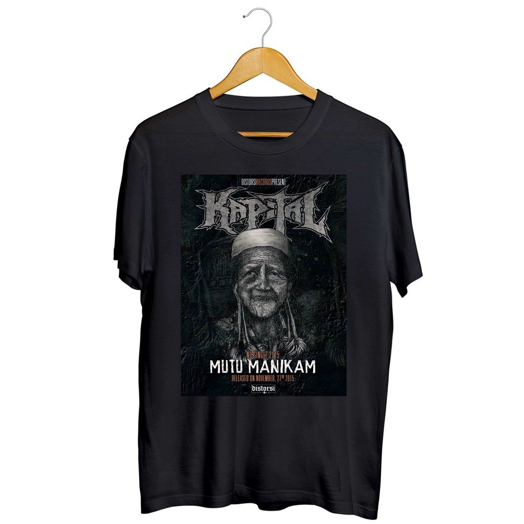 Kaos Band Kapital Mutu Manikam - Kaos Putih