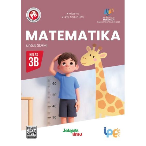 Buku PR Matematika Kelas 3 SD Semester 1&2 Intan Pariwara Terbaru