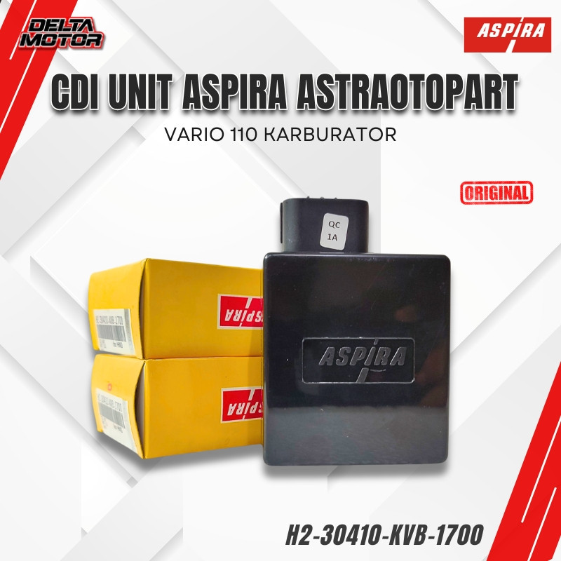 Cdi Unit Vario Old 110 Karbu KVB Aspira Astra Otoparts