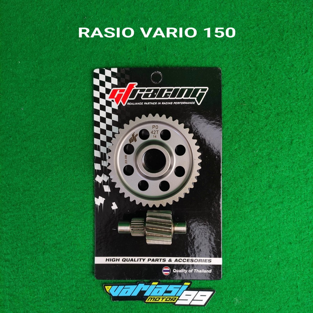 GEAR GIR GIGI RASIO GF RACING VARIO 125 VARIO 150 PCX 150 CBU 14 42 14 43