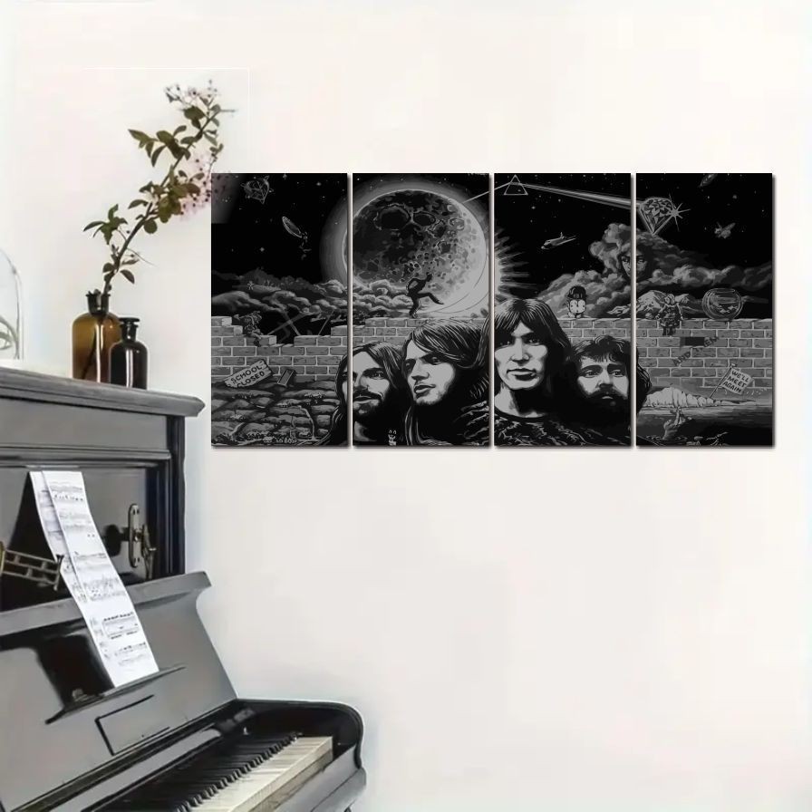 Poster bringmethehorizon   kamar Poster kayu band Bmth 1 set  Hiasan Pajangan