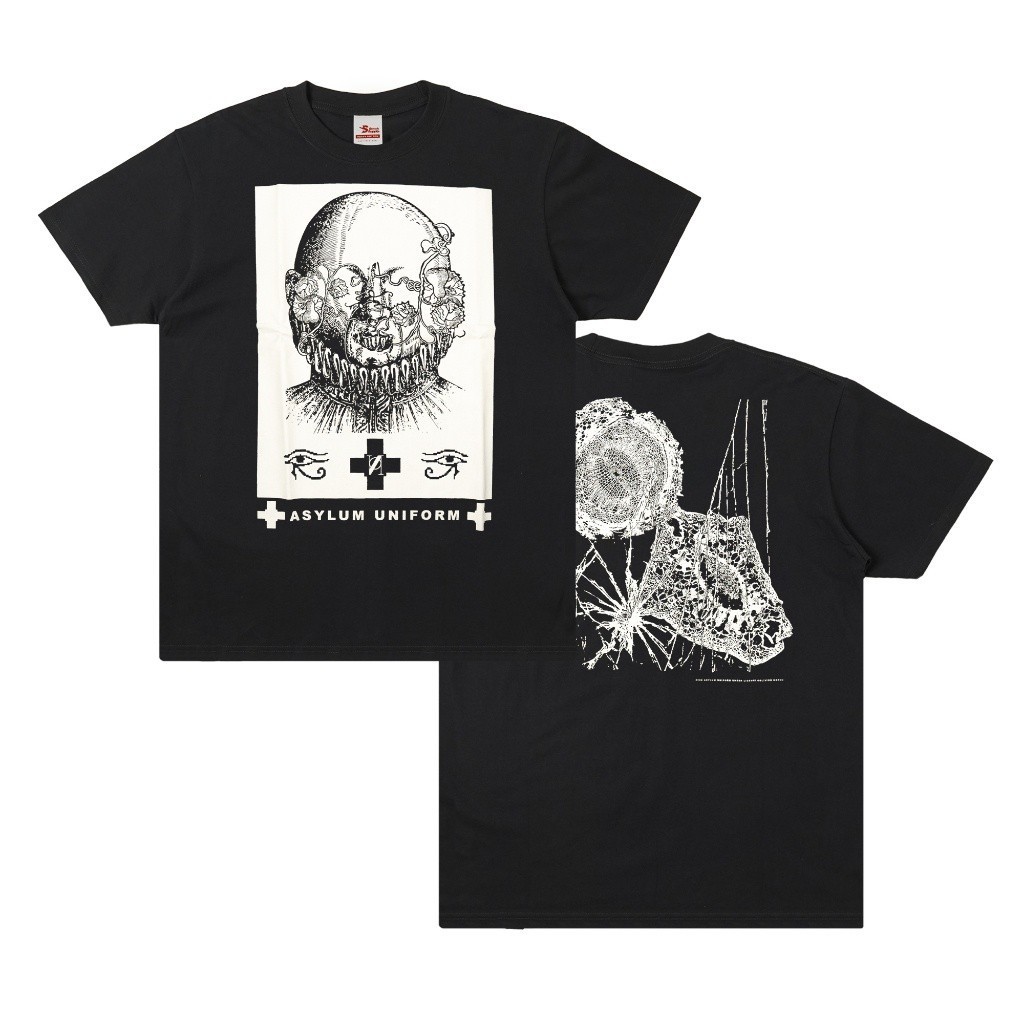 HOT Asylum Uniform - War Boy Tshirt - Black Tidur pendek Fashion Hardworking T shirt TOP kaos Tee