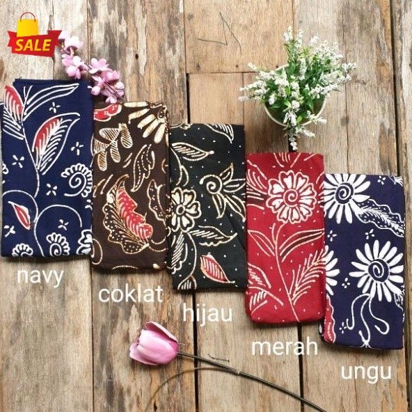 Sale Sarung batik madura wanita cewek original asli untuk kain bawahan kebaya murah belum dijahit