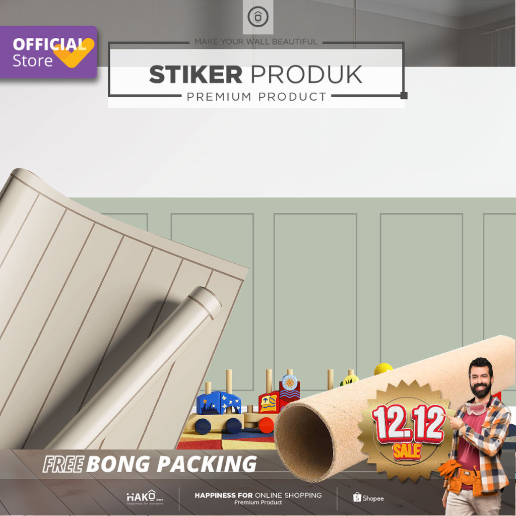 Stiker Dinding Molding | Stiker Dinding Kamar Anak Custom | Stiker Dinding Motif Molding | Stiker Di