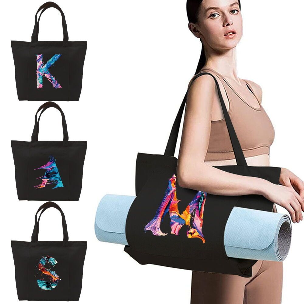 Tas Yoga Mat Carrier Besar | Tas Matras Yoga Tote Bag | Tas Olahraga GYM Pilates