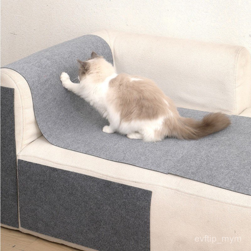 Stiker Karpet Garukan Kucing Big Cat Scratcher Mat Anti Gores Pelindung Sofa Anti Cakaran Kucing Kar