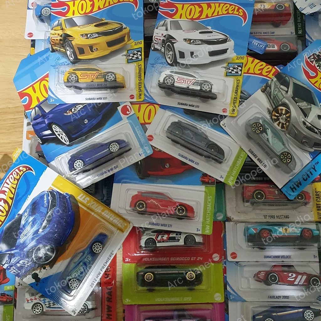 Hot Wheels Subaru WRX STI