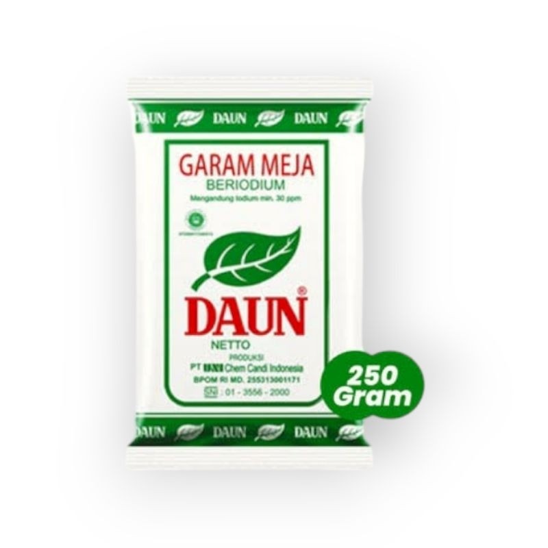 Garam Daun Garam Halus 250gr