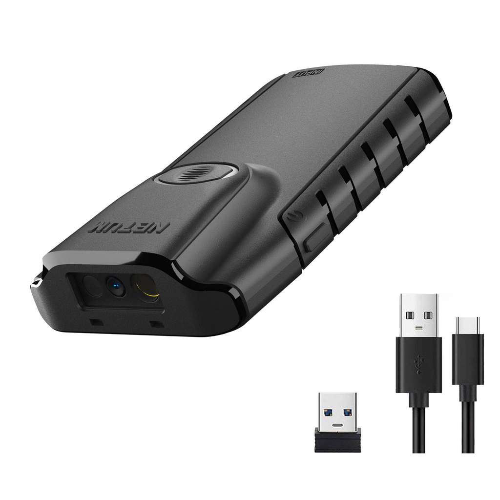 NETUM E740 Wireless CCD Barcode Scanner AND E800 Bluetooth 2D QR Bar code Reader PDF417 Scanner for 