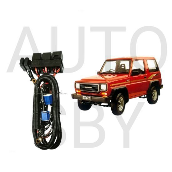 AS Relay Set Lampu Utama LED H4  Mobil Daihatsu Taft GT