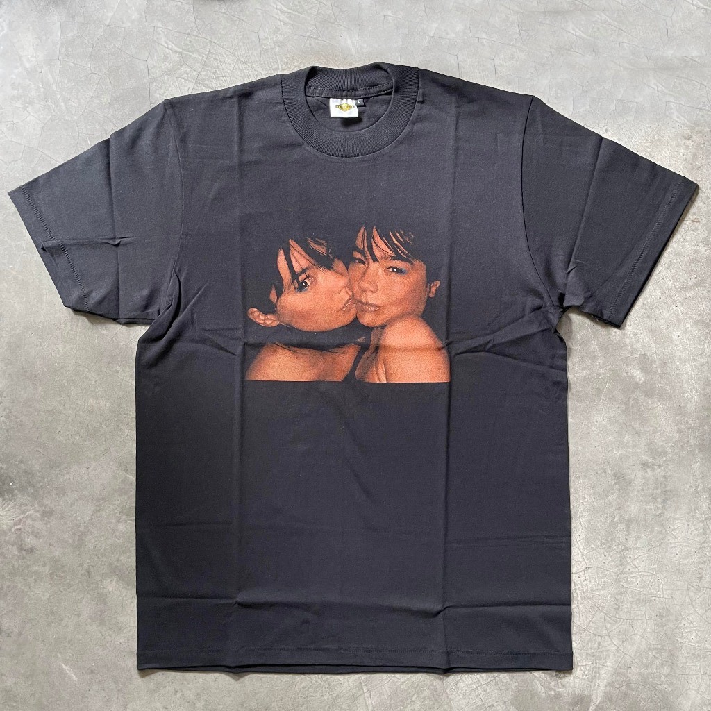 Kaos band bootleg Bjork tshirt vintage style