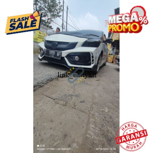 Bodykit Vios Gen 2 Turbo Depan Saja