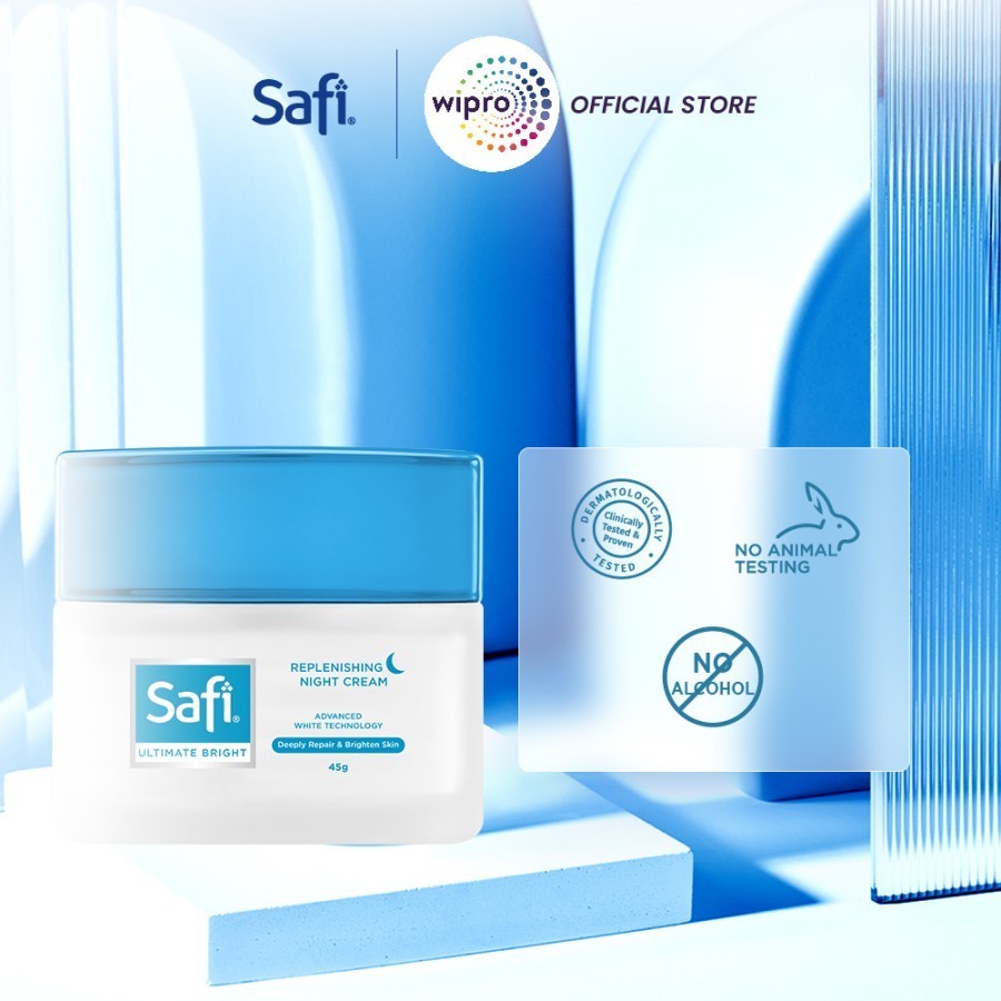 SAFI - Ultimate Bright - Repleneshing Night Cream 45gr - Cream Malam
