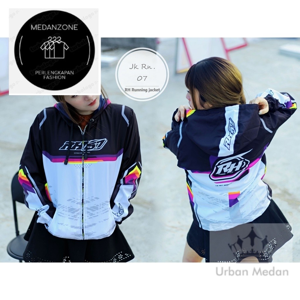 RH57 JAKET RUNNING JKRN 07 || JAKET RUNNING PRIA / JAKET RUNNING WANITA ( ORIGINAL )