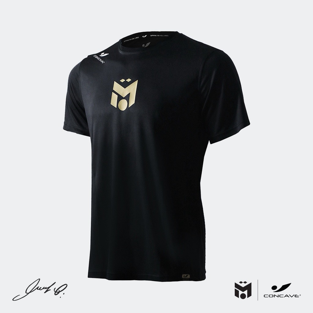 M10 Ozil Performance Jersey - Black - Baju Jersey Sepak Bola Futsal Hitam Pria Dewasa