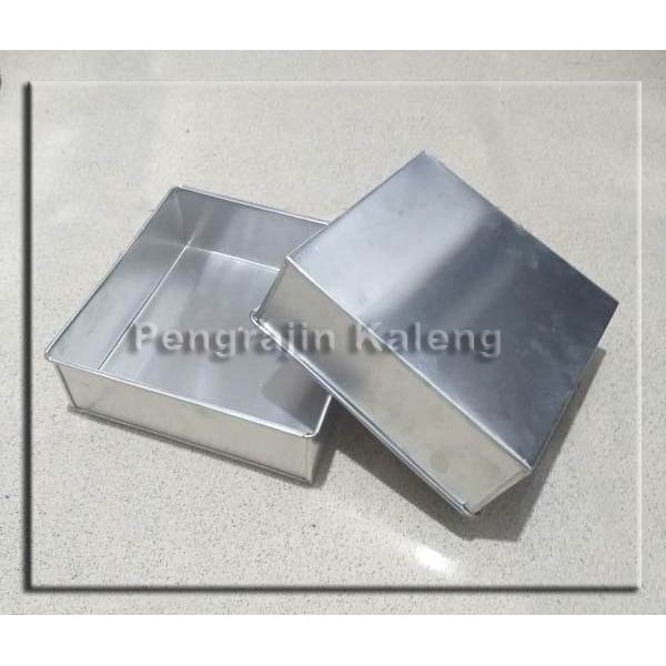 Loyang Roti 24x24x7 CM / Loyang Bolu / Loyang Kotak / Loyang Lapis
