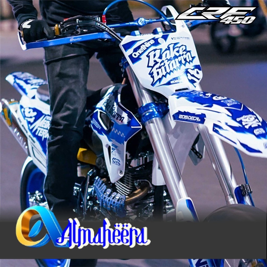 0739 (COD) Sticker Decal CRF 450 FullBody Bebas Request Terbaru - Sticker Premium CRF Terbaru - Stic