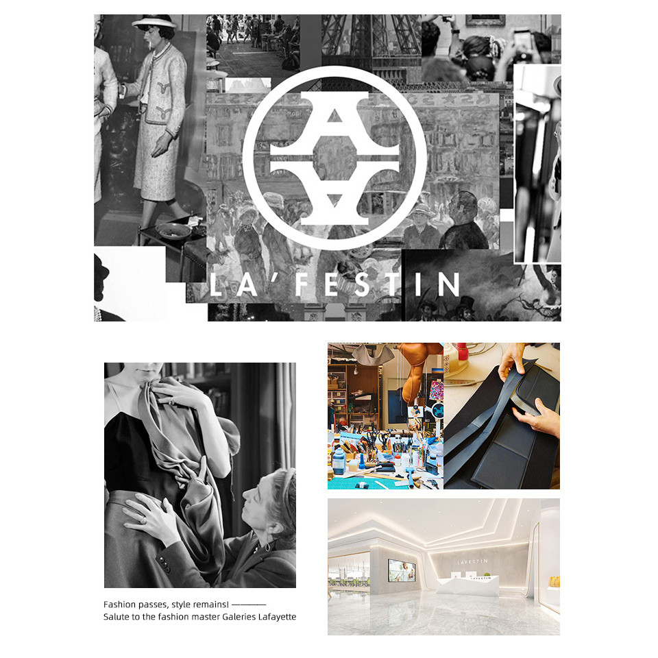 LA FESTIN Original Brand Handbag Women Fashion Designer Shoulder Crossbody Bag 2025 New Lady Bag Tot