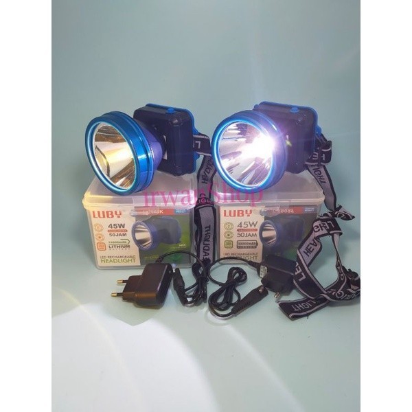 Senter Kepala Luby 2868 45 Watt 10000 mAh Waterproof
