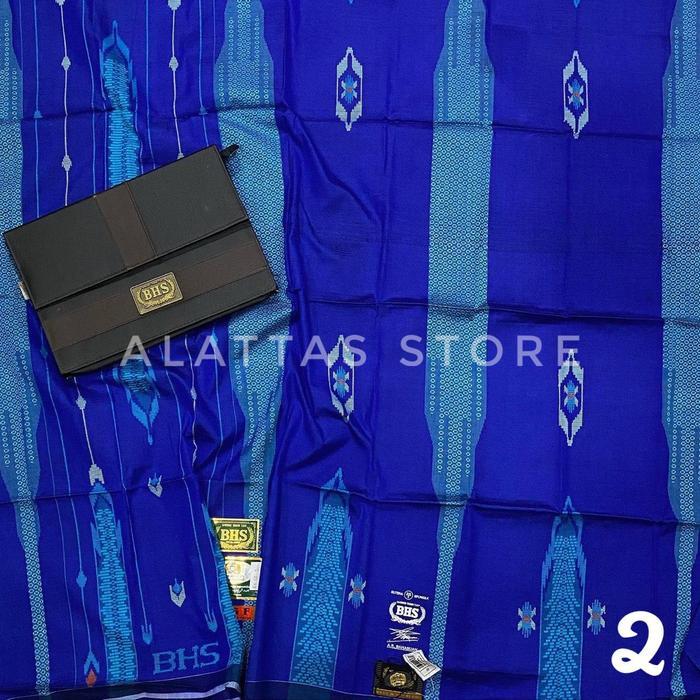 ALATTAS STORE Sarung BHS SGF FULL SUTRA Original Grade Gold FS GC2 Motif Santri Hitam Semi Dewasa Me
