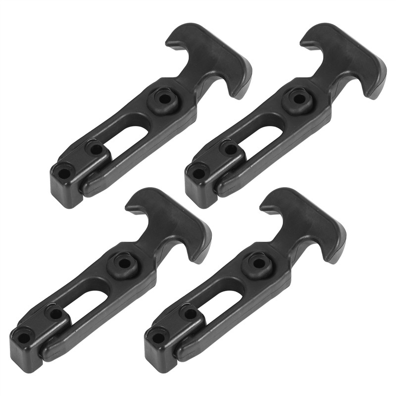A21F4Pcs THandle Rubber Flexible Draw Latches Fit For Toolbox CoolerGolf CartFarm Machinery TToolbox