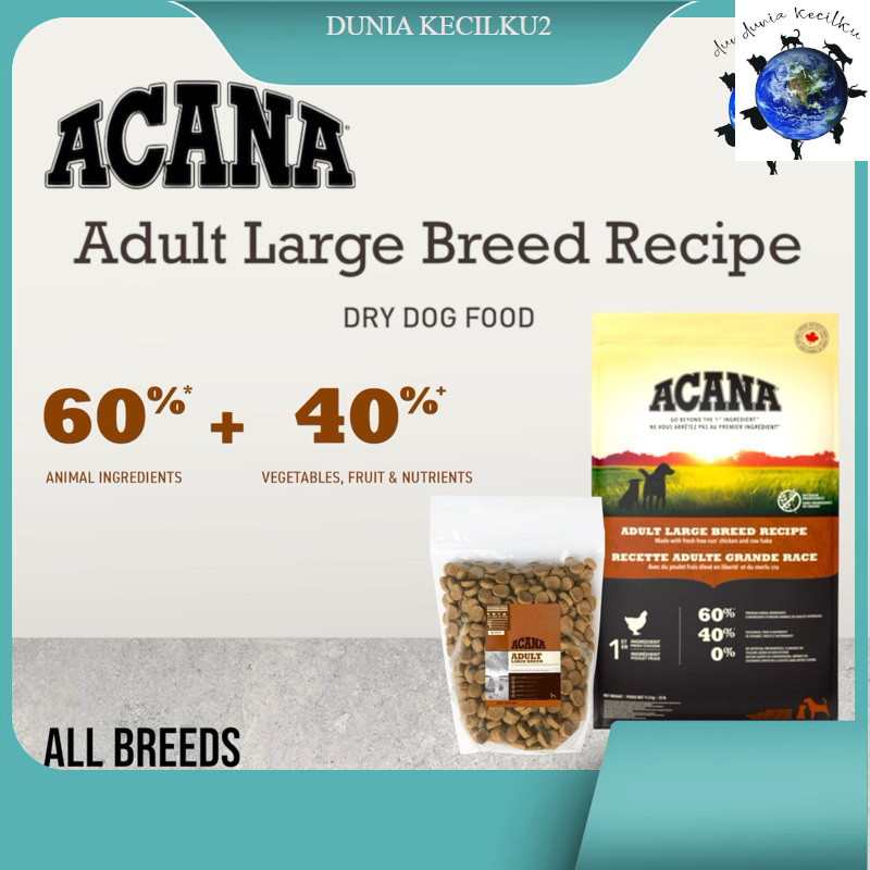 ACANA Adult Large Breed - Premium Dog Food (REPACK)