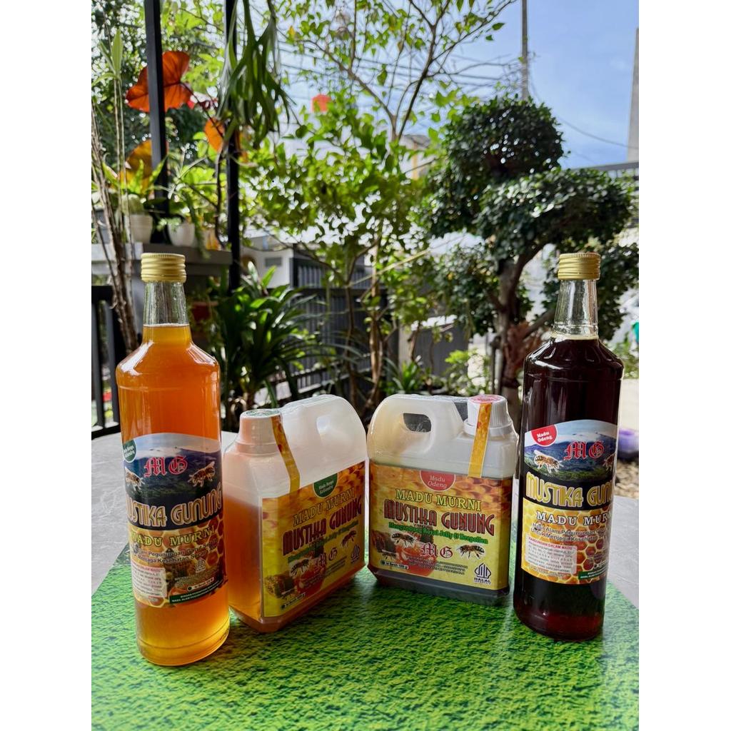 Madu Mustika Gunung 630 gr (Netto) | Madu Asli Madu Murni Madu Original Pegunungan Garut Selatan