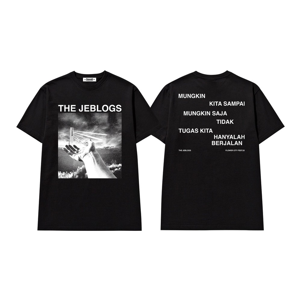 BBTU T-Shirt Flower City Fest X The Jeblogs Katun Combed 20s Oversized Kaos