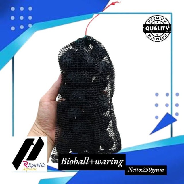 Bioball golf plus waring 250 gram / bioball golf / bioball / media filter / media filter aquarium / 