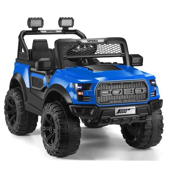 Mobil Aki Anak JEEP JUMBO BAN FULL KARET JOK KARET UKURAN SUPER JUMBO 2 KURSI 12V MODE AYUN Bisa Din