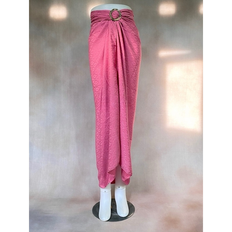 AF Rok Lilit Kain Serut Polos Dobby Bawahan Kebaya Modern Sage Green & Warna Lain