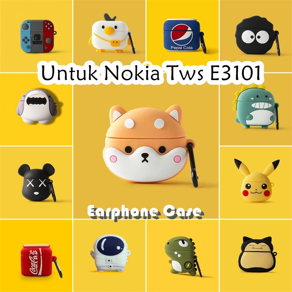 Variety Untuk Nokia Tws E3101 Core Case Soft Silikon Earphone Case Kreatif New