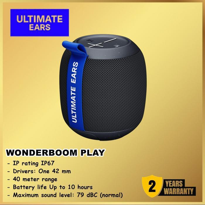 Ultimate Ears Wonderboom Play Wireless Bluetooth Speaker UE Wonder Boom
