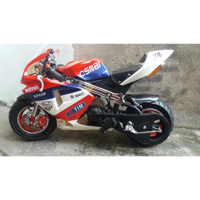 Motor mini gp pocket bike moto gp mini polini ASLI kualitas ok