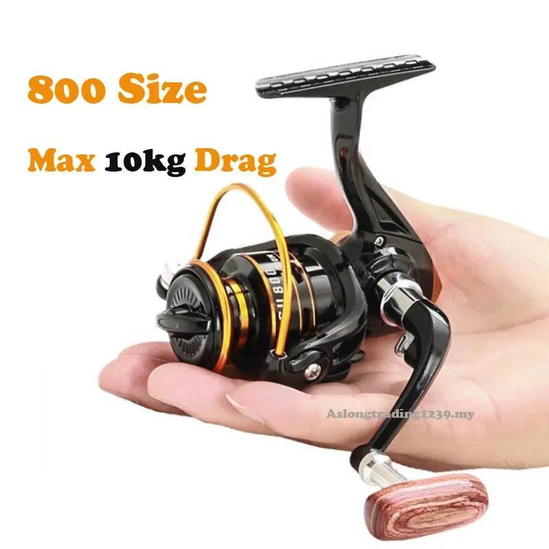 Mini Fishing reel 500 series Full Metal Spool Spinning reel Bass Sea Saltwater Wheel Ice Fishing Ree