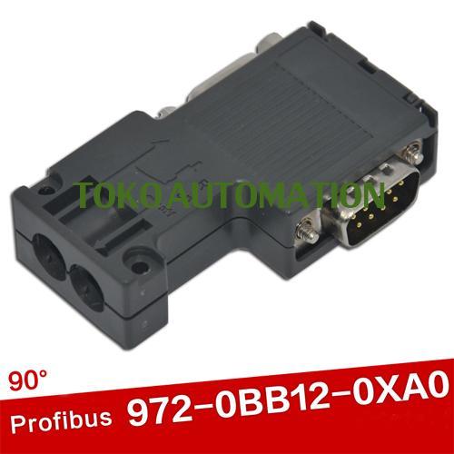 EDPart 6ES7972-0BB12-0XA0 90 Degree Profibus Connector W PG Port 0BB12-0XA0