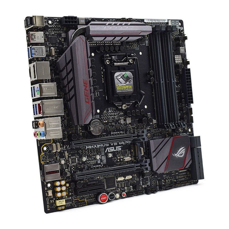 ASUS MAXIMUS VIII GENE Motherboard Support i7-7700K 6700K i5-7600 6500 i3-7320 6300 CPU LGA 1151 4xD