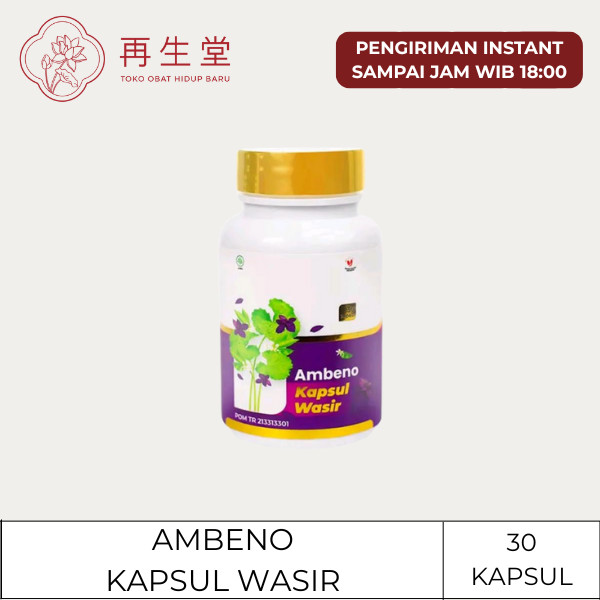 AMBENO KAPSUL WASIR 30 KAPSUL