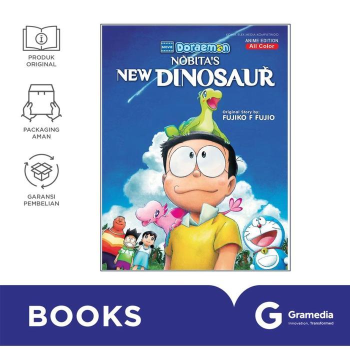 Gramedia Buku Komik Doraemon Movie: Nobita's New Dinosaur ( Fujiko F. Fujio )
