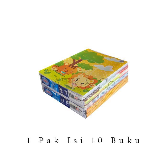 [PACK] Buku Tulis Sekolah Anak SIDU Big Boss Skola 38 42 50 58 78 100 Lembar 1 Pak Sinar Dunia BigBo