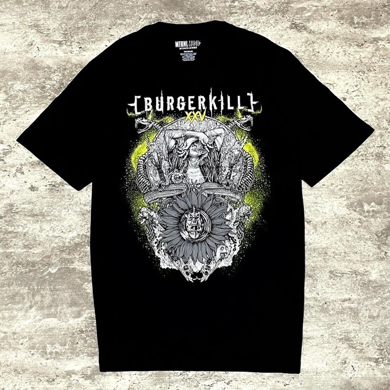 Maternal x Burgerkill - Intuition Tshirt - Black | Original Merchandise