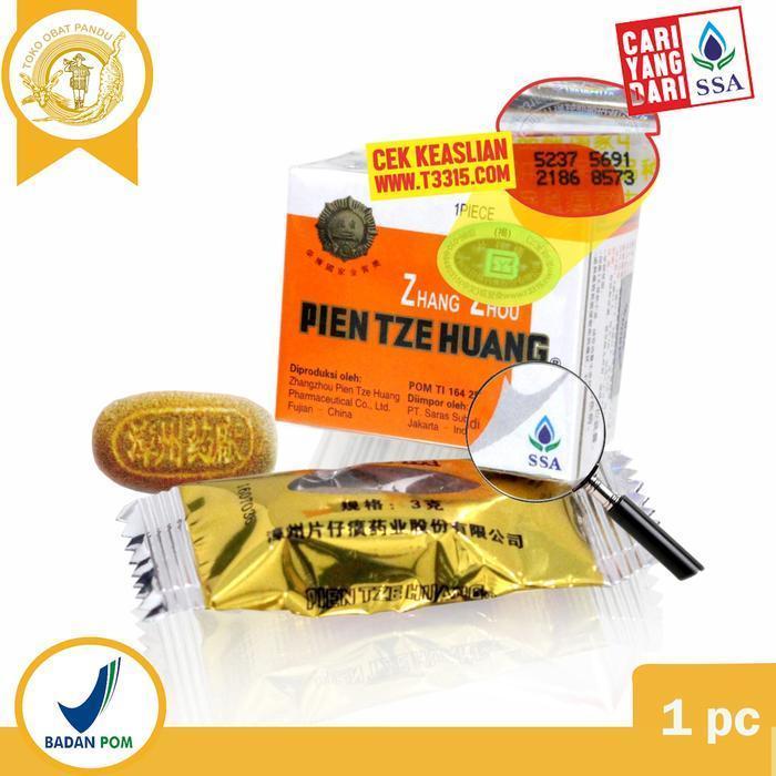 PIEN TZE HUANG / PINAHONG / OBAT PASCA OPERASI - UTUH