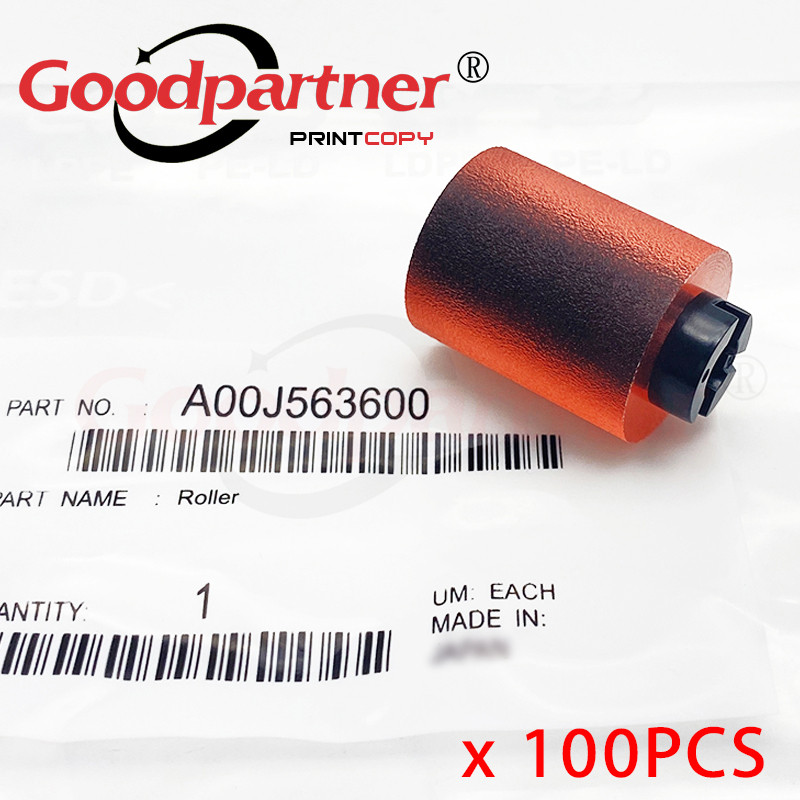 100X A00J563600 Pickup Roller for Konica Minolta bizhub 363 223 283 423 652 C253 C353 C220 C280 C360