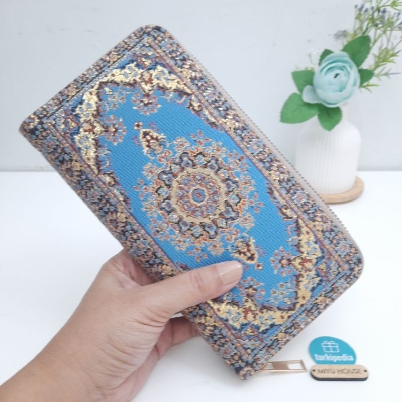 Fits Style Dompet Panjang Asli Turki Cantik Mewah Oleh Oleh Turki Umroh Haji - TURKIPEDIA