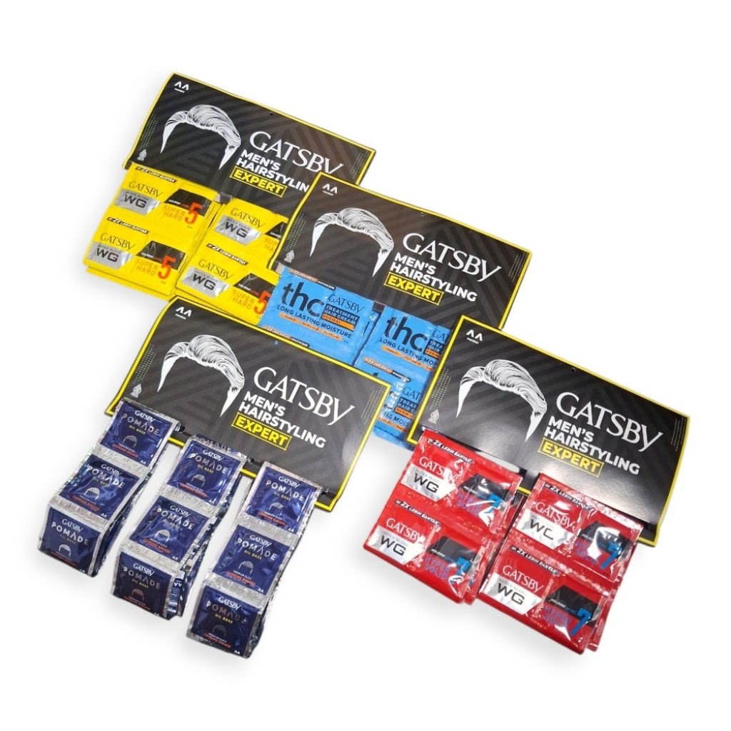 GATSBY SACHET/gatsby Pomade Pria/Gatsby WG/fashion pria/HAIR STYLING