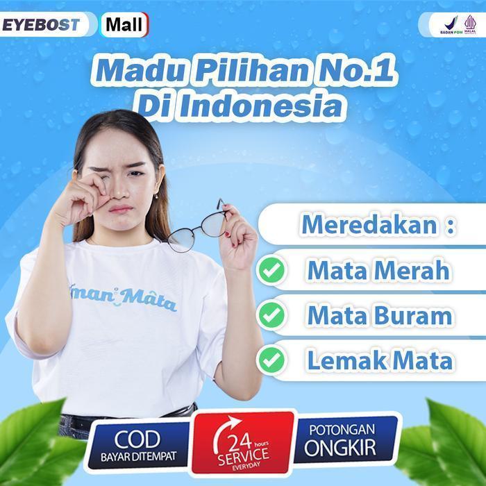 EYEBOST - Madu Eyebost Vitamin Mata Bantu Mata Buram Mata Merah & Lemak Mata